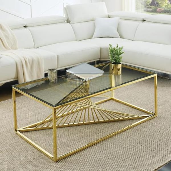 Spider Gold Coffee Table