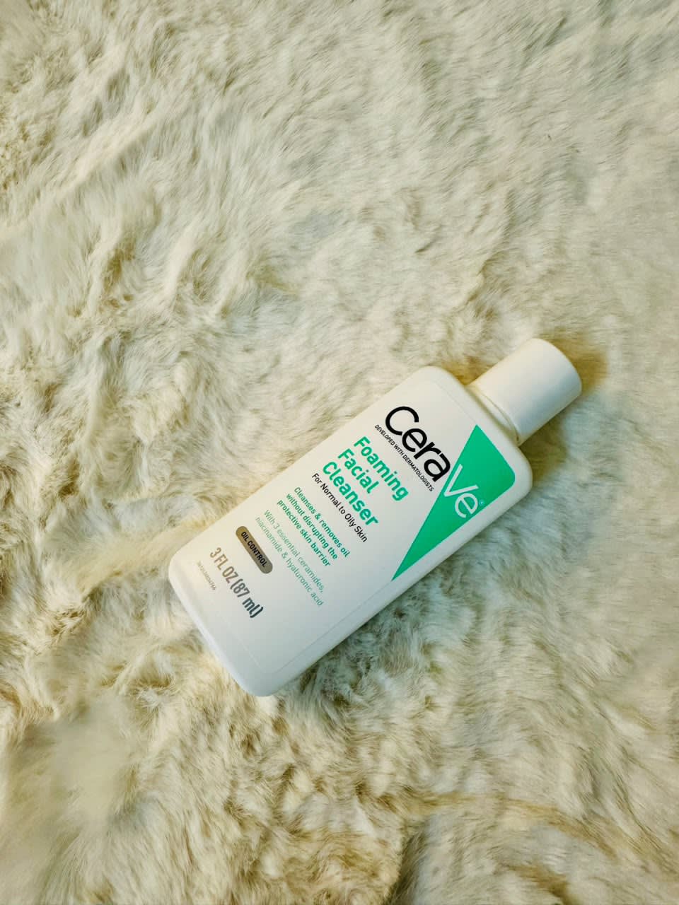 Cerave Foaming Cleanser For Normal To Oily Skin 87ml — image 3 of 3