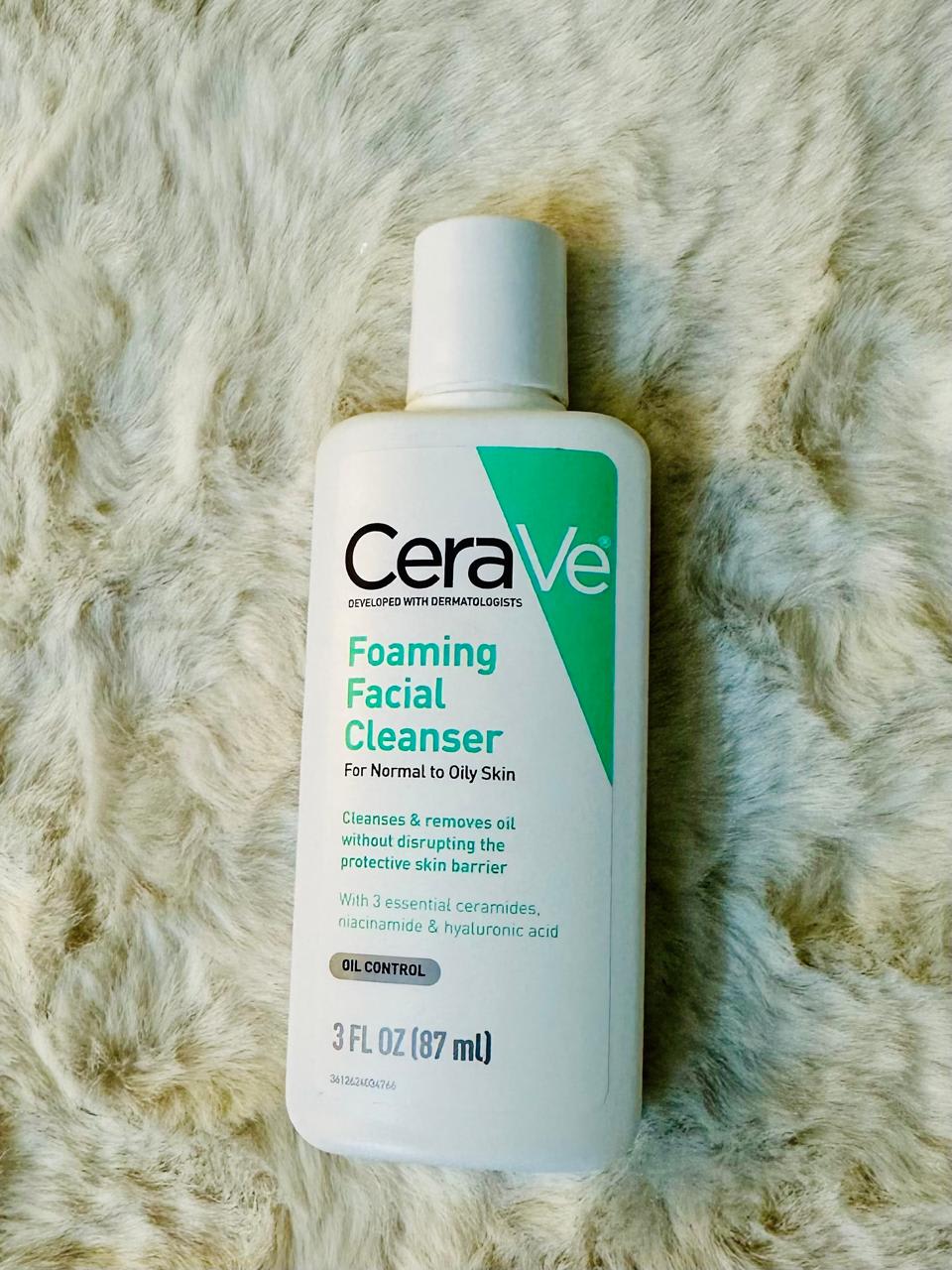 Cerave Foaming Cleanser For Normal To Oily Skin 87ml — image 1 of 3