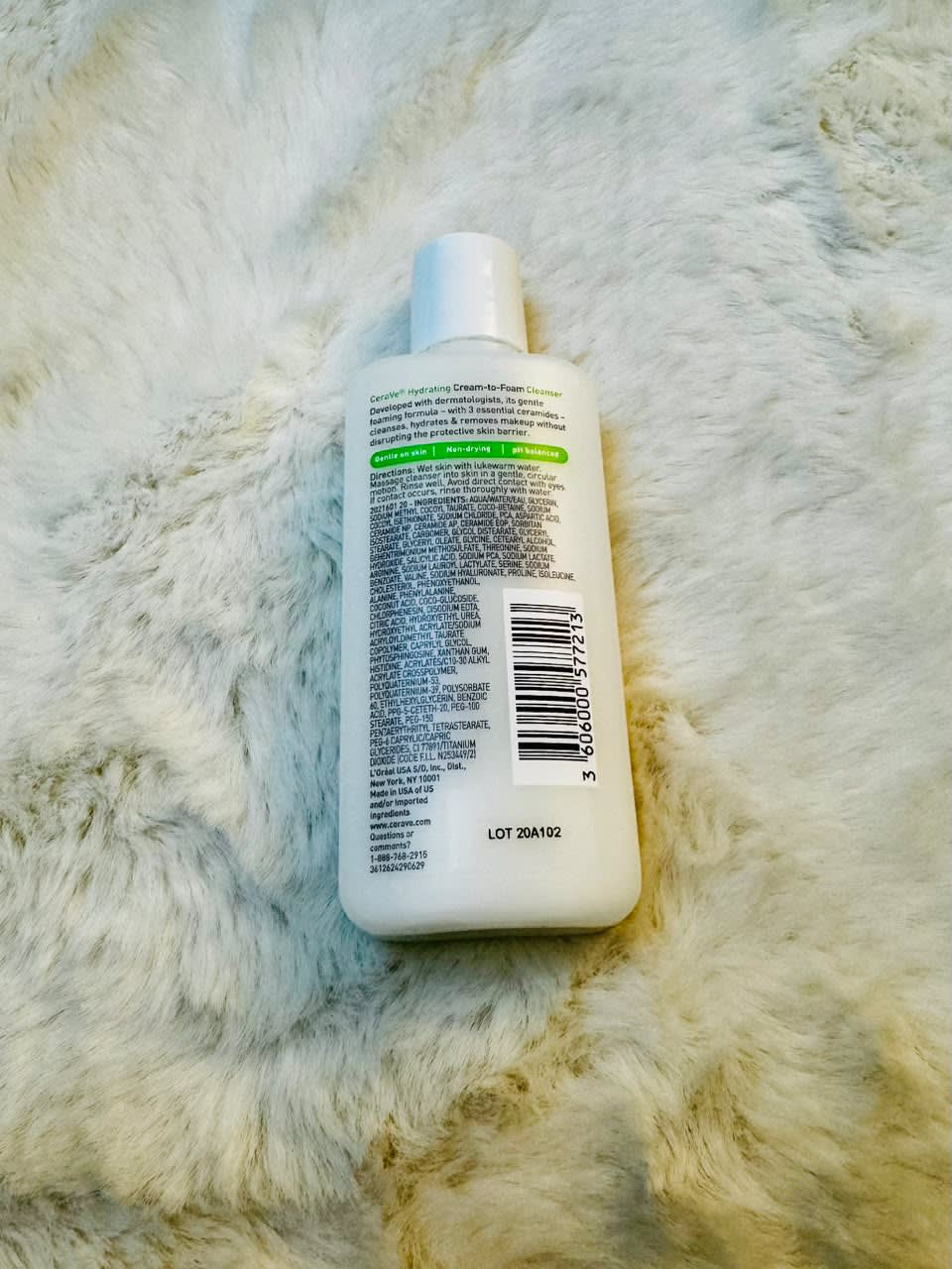 Cerave Hydrating Cream to Foam Cleanser for Normal to Dry Skin 87ml — image 3 of 3