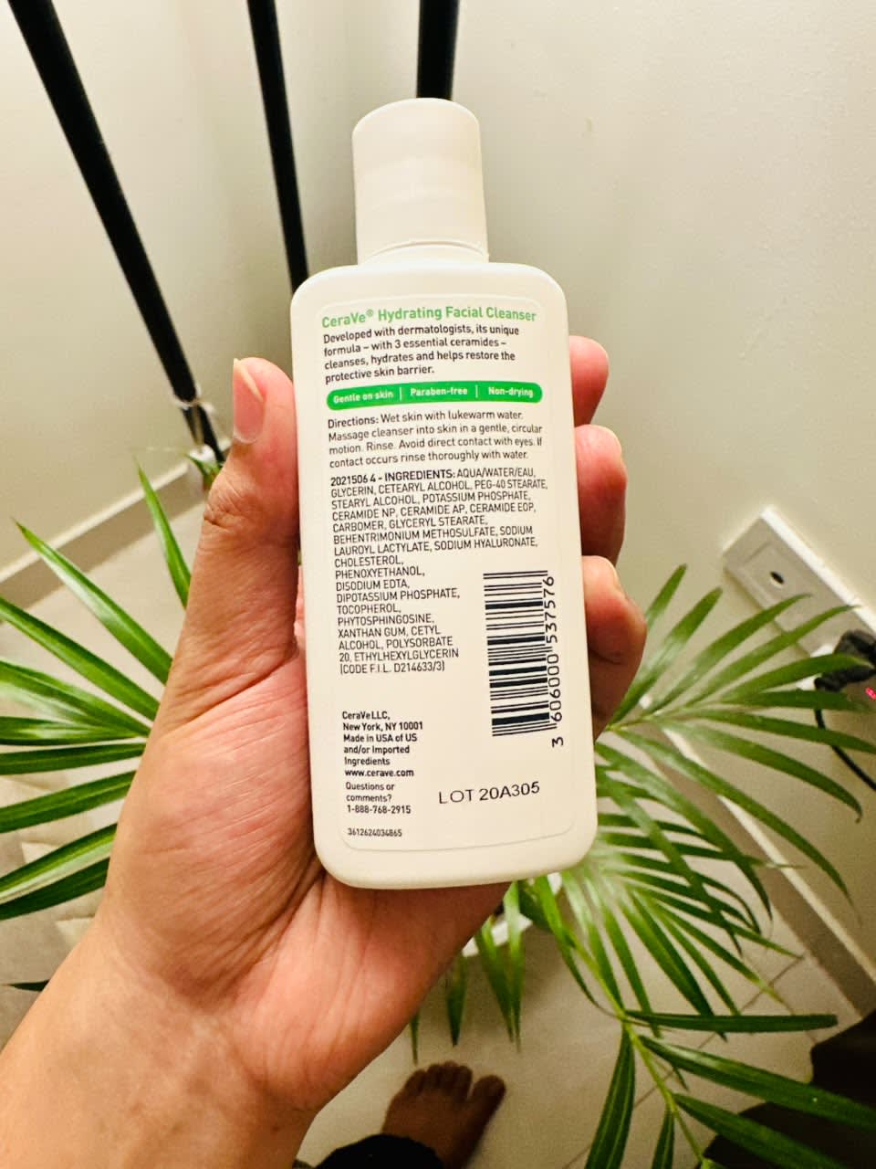 Cerave Hydrating Cleanser For Normal To Dry Skin 87ml — image 2 of 2