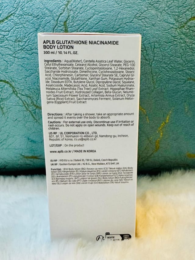 APLB Glutathione Niacinamide Body Lotion — image 2 of 4
