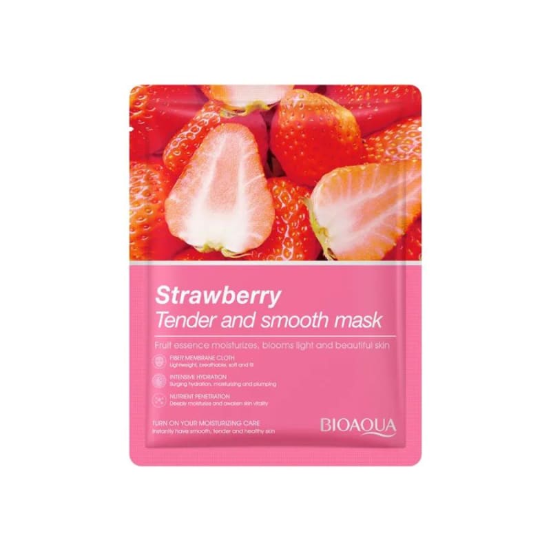 Bioaqua Strawberry Face Sheet Mask