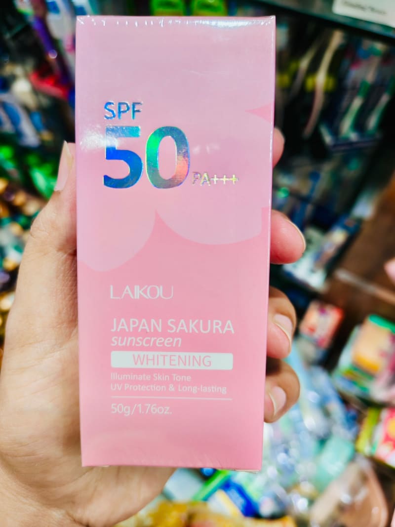 Laikou Japan Sakura Watery Sunscreen SPF 50PA+++