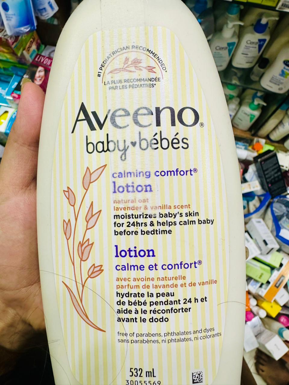 Aveeno Baby Daily Moisture Lotion - 532ml — image 2 of 3