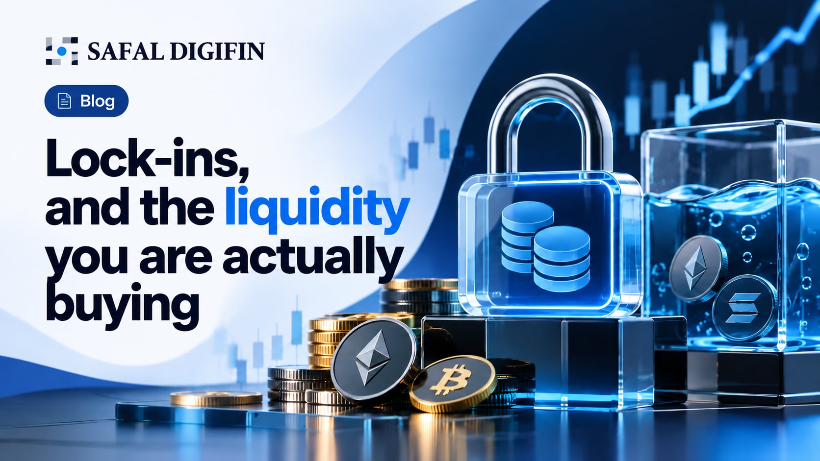 Lock-ins, and the liquidity you are actually buying, illustrated