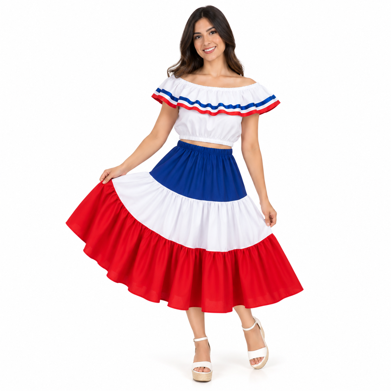 Traje Típico Dominicano de Mujer