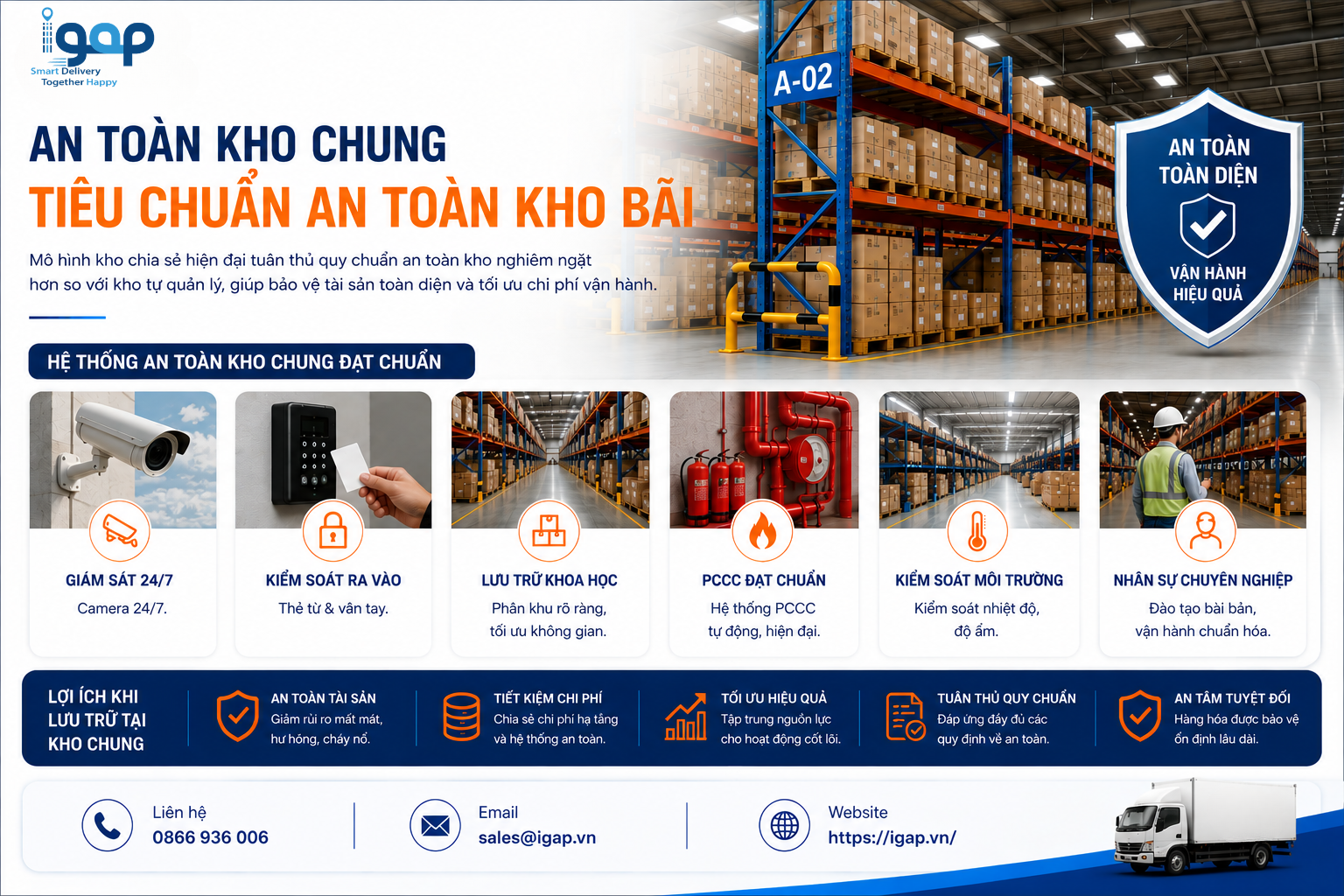 An Toàn Kho Chung: Tiêu Chuẩn An Toàn Kho Bãi