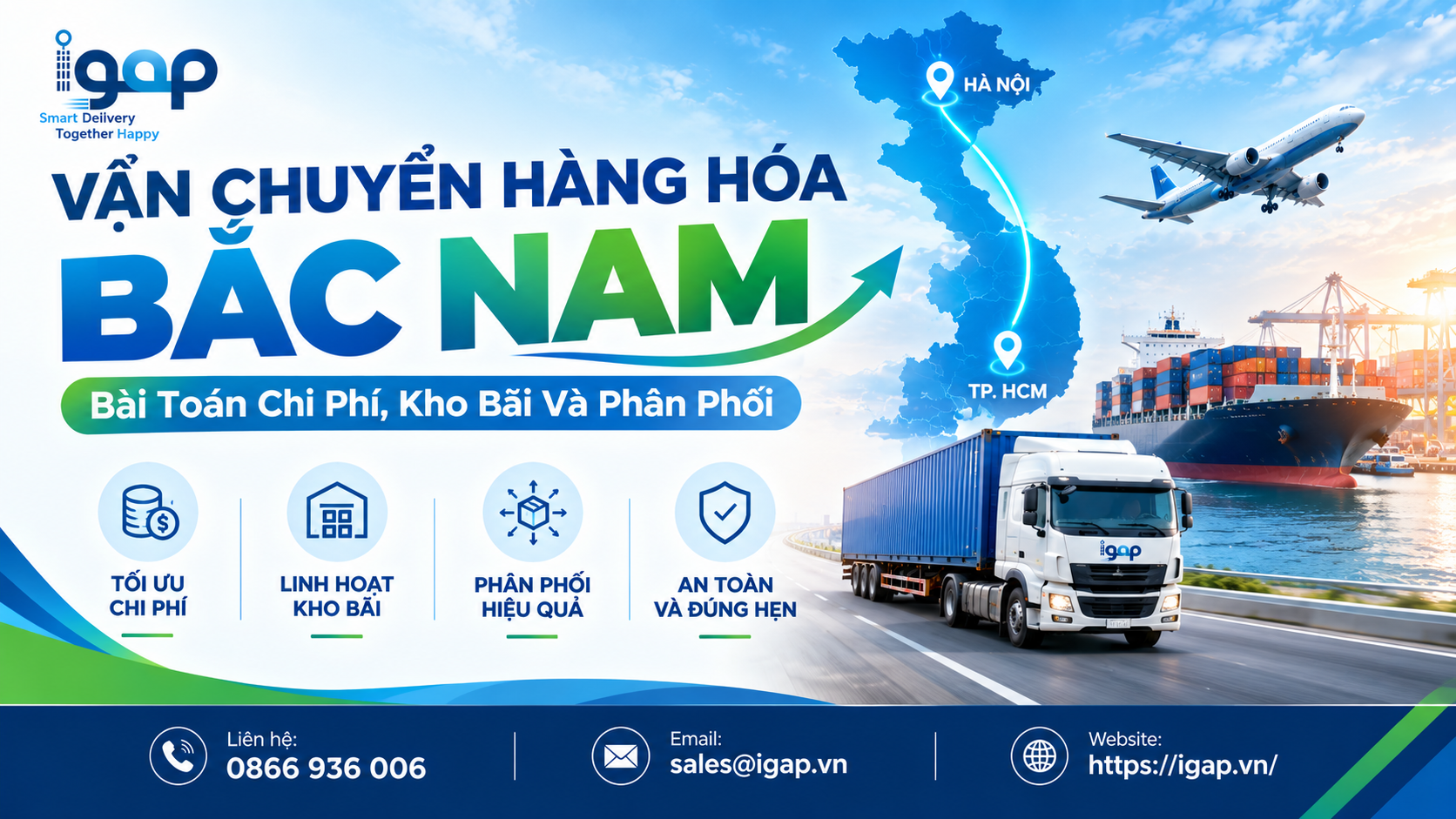 Vận Chuyển Hàng Hóa Bắc Nam: Bài Toán Chi Phí & Kho Bãi