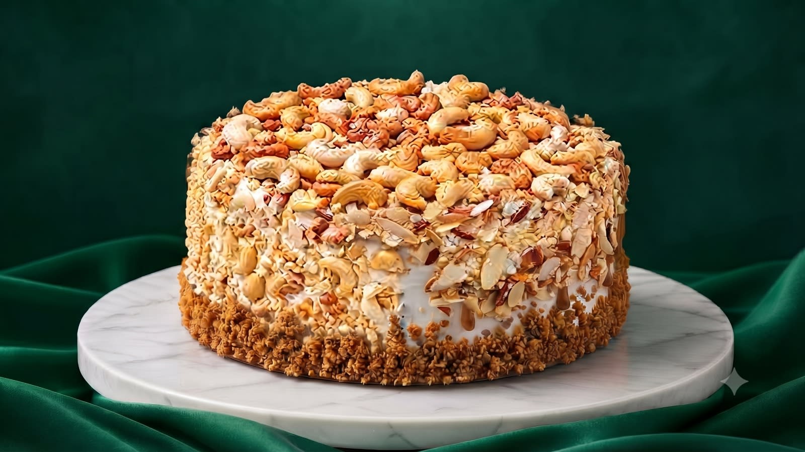 Honey Cashew cake by The Cakery, Best Cakes in Kannur