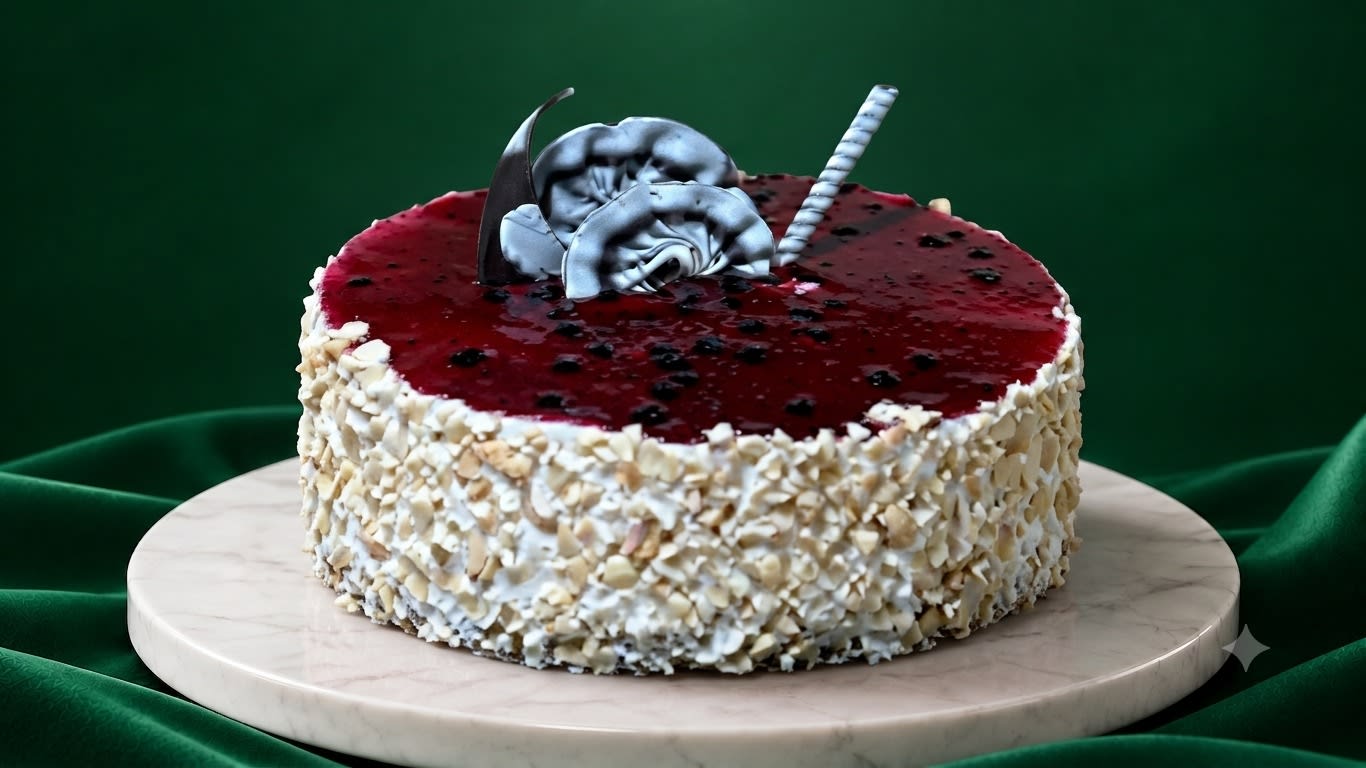 Strawberry cake by The Cakery, Best Cakes in Kannur