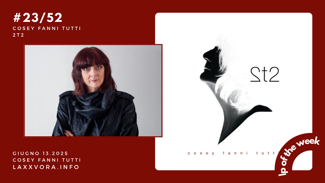 Cosey Fanni Tutti – LP Of The Week – #LPOTW