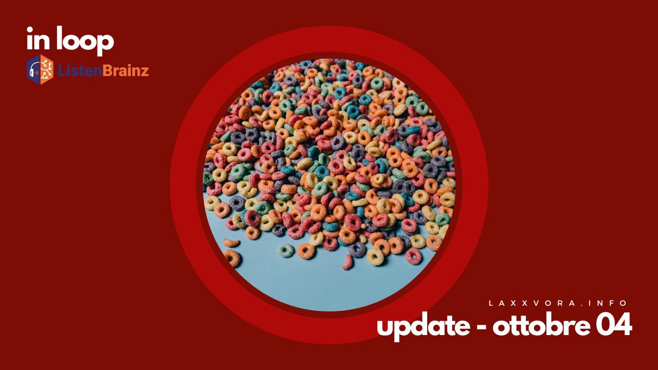 In Loop - L'update di sabato 04 ottobre.