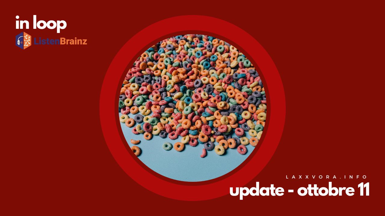 In Loop - L'update di sabato 11 ottobre.