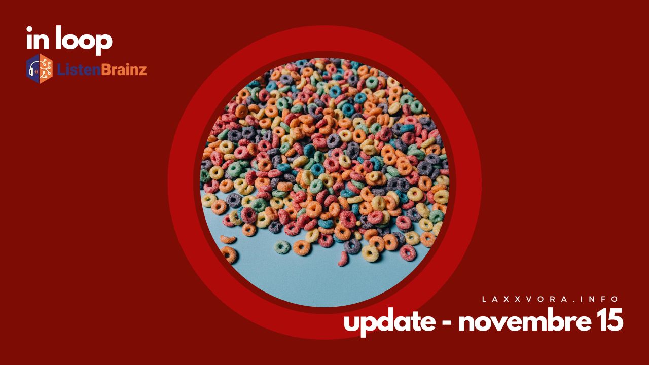 In Loop - L'update di sabato 15 novembre.