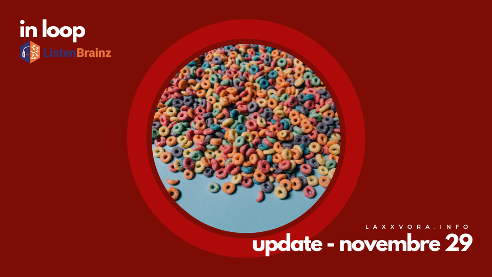 In Loop - L'update di sabato 29 novembre.