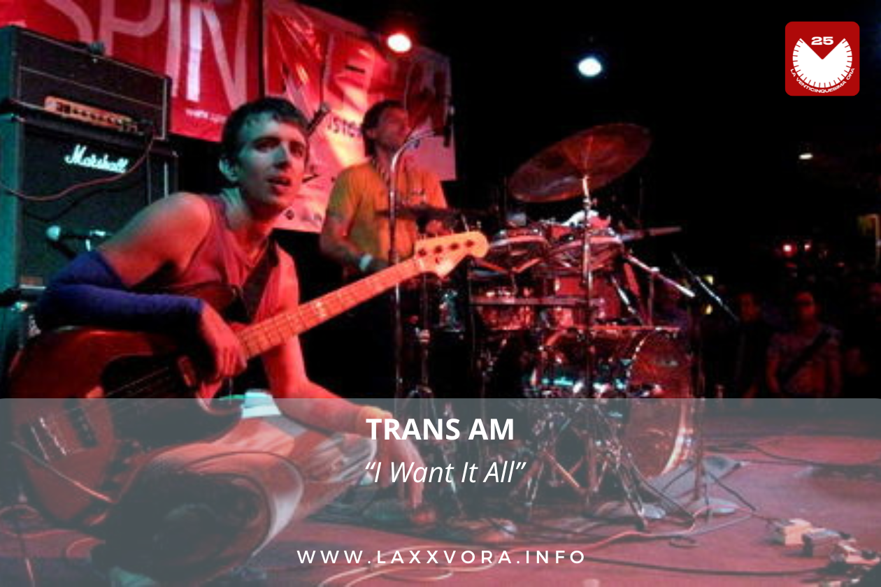 Trans Am, è l'artista con la #SOTD di oggi!