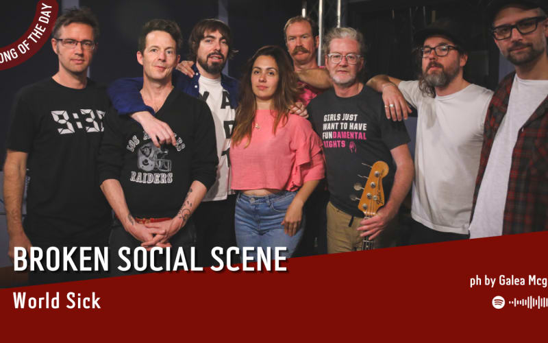 La #SOTD di oggi è di:  Broken Social Scene
