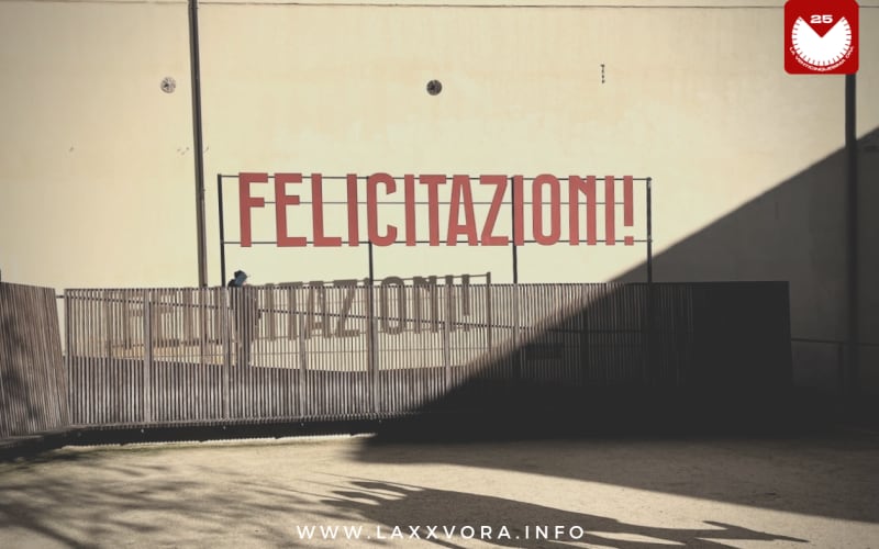 FELICITAZIONI!