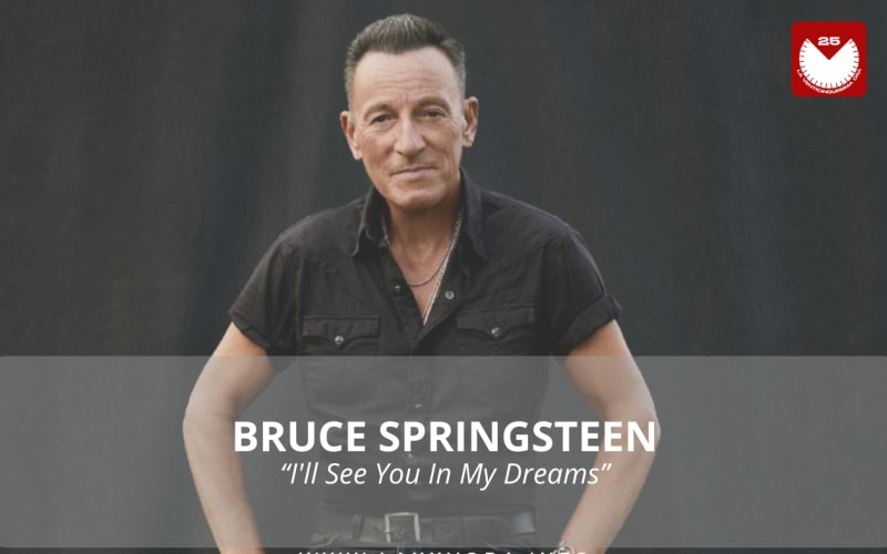Bruce Springsteen, è l'artista con la #SOTD di oggi! ☕️