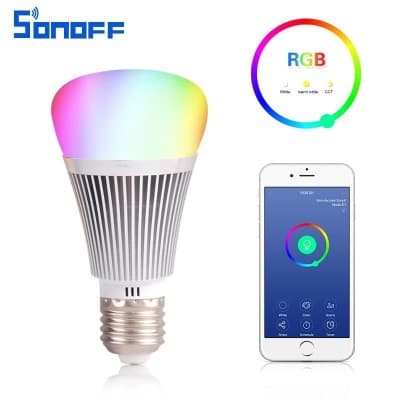 Sonoff B1 E27 6W RGB Dimmable Smart Lamp Sonoff B1 E27 6W RGB Dimmable Smart Lamp