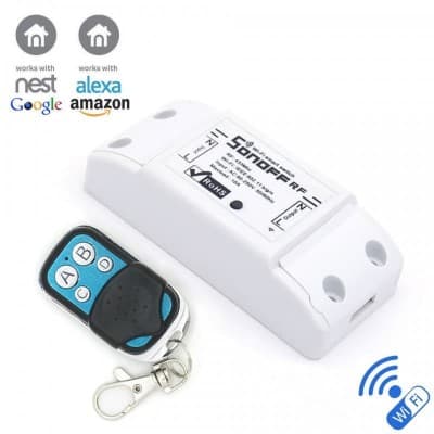 Sonoff 433Mhz RF WiFi Wireless Smart Switch Receiver Remote Control Home Sonoff 433Mhz RF WiFi Wireless Smart Switch Receiver Remote Control Home