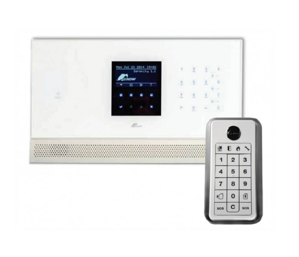 ΣΕΤ Ασύρματου Συναγερμού CROW SERENITY GSM KIT1 - Έλεγχος από Smartphone - Tablet ΣΕΤ Ασύρματου Συναγερμού CROW SERENITY GSM KIT1 - Έλεγχος από Smartphone - Tablet