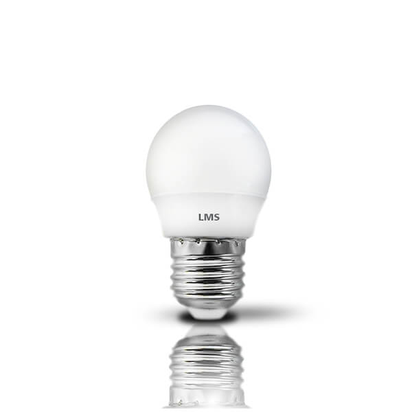 Λαμπτήρας LED 3 Watt E27 Θερμό Λευκό LMS 270 μοίρες Λαμπτήρας LED 3 Watt E27 Θερμό Λευκό LMS 270 μοίρες
