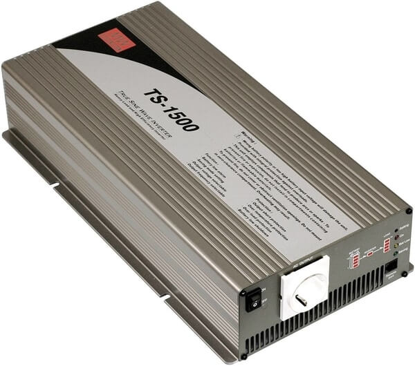 MEAN WELL Inverter Καθαρού Ημιτόνου 24V DC - 230V AC 1500 Watt TS-1500-224B MEAN WELL Inverter Καθαρού Ημιτόνου 24V DC - 230V AC 1500 Watt TS-1500-224B