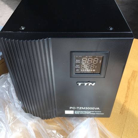 Σταθεροποιητής τάσης τύπου relay 3000 VA με Ψηφιακές Ενδείξεις Σταθεροποιητής τάσης τύπου relay 3000 VA με Ψηφιακές Ενδείξεις