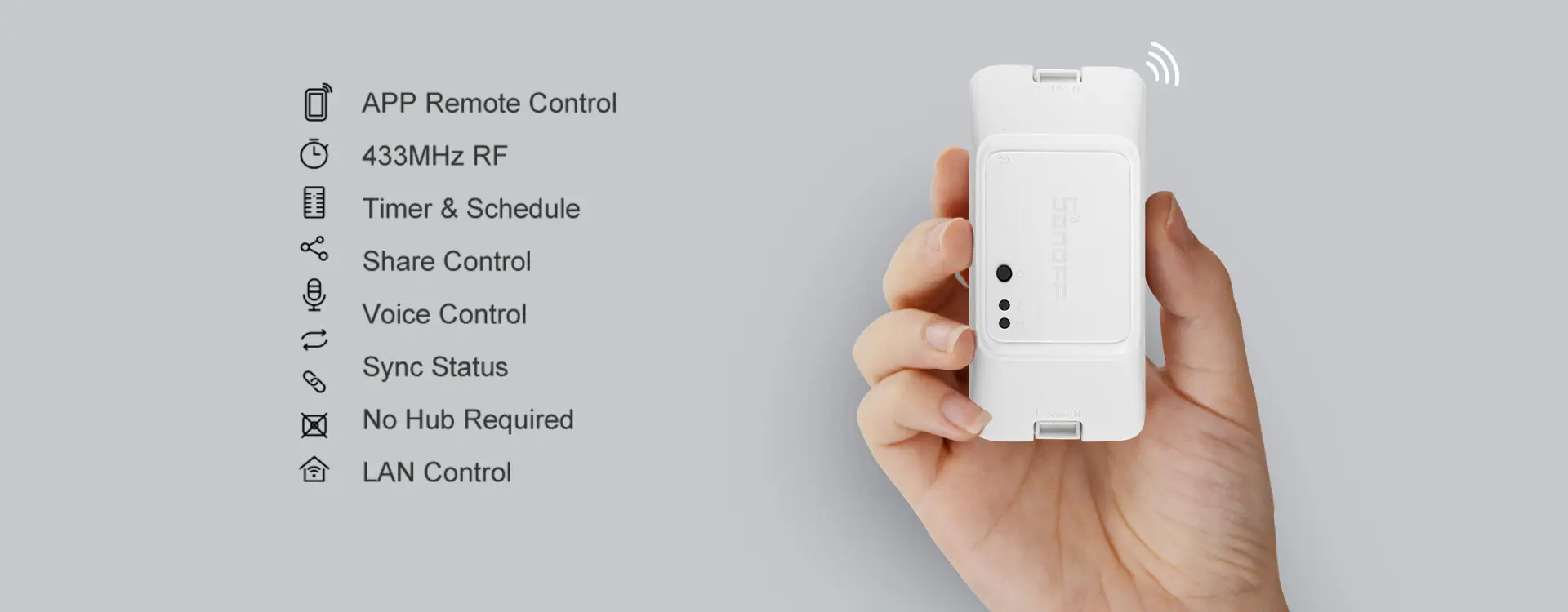 SONOFF ΑΥΤΟΜΑΤΙΣΜΟΙ SMART SWITCH