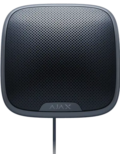 Ajax StreetSiren Fibra Black