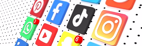 Social media illustration