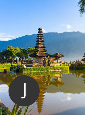 Travel agent John in Indonesia