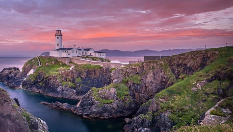 Fanad Head Lighthouse in Donegal, Ireland