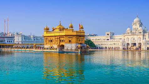 Golden Temple in Amritsar, India