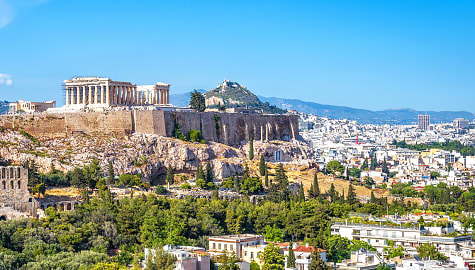 Acropolis in Athens, Greece