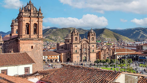 Plaza de Armas in Cusco, Peru