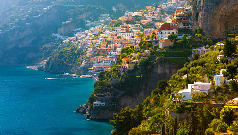 Positano on the Amalfi Coast in Italy