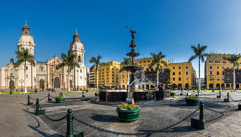 Plaza De Armas De Lima in Peru