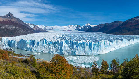 Perito Moreno Glacier in Los Glaciares National Park, Argentina
