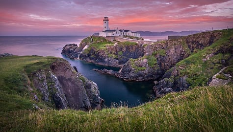 Fanad Head Lighthouse in Donegal, Ireland