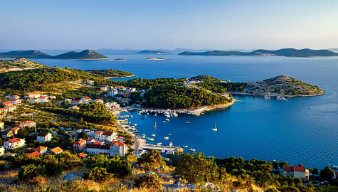 Kornati archipelago in northern Dalmatia, Croatia