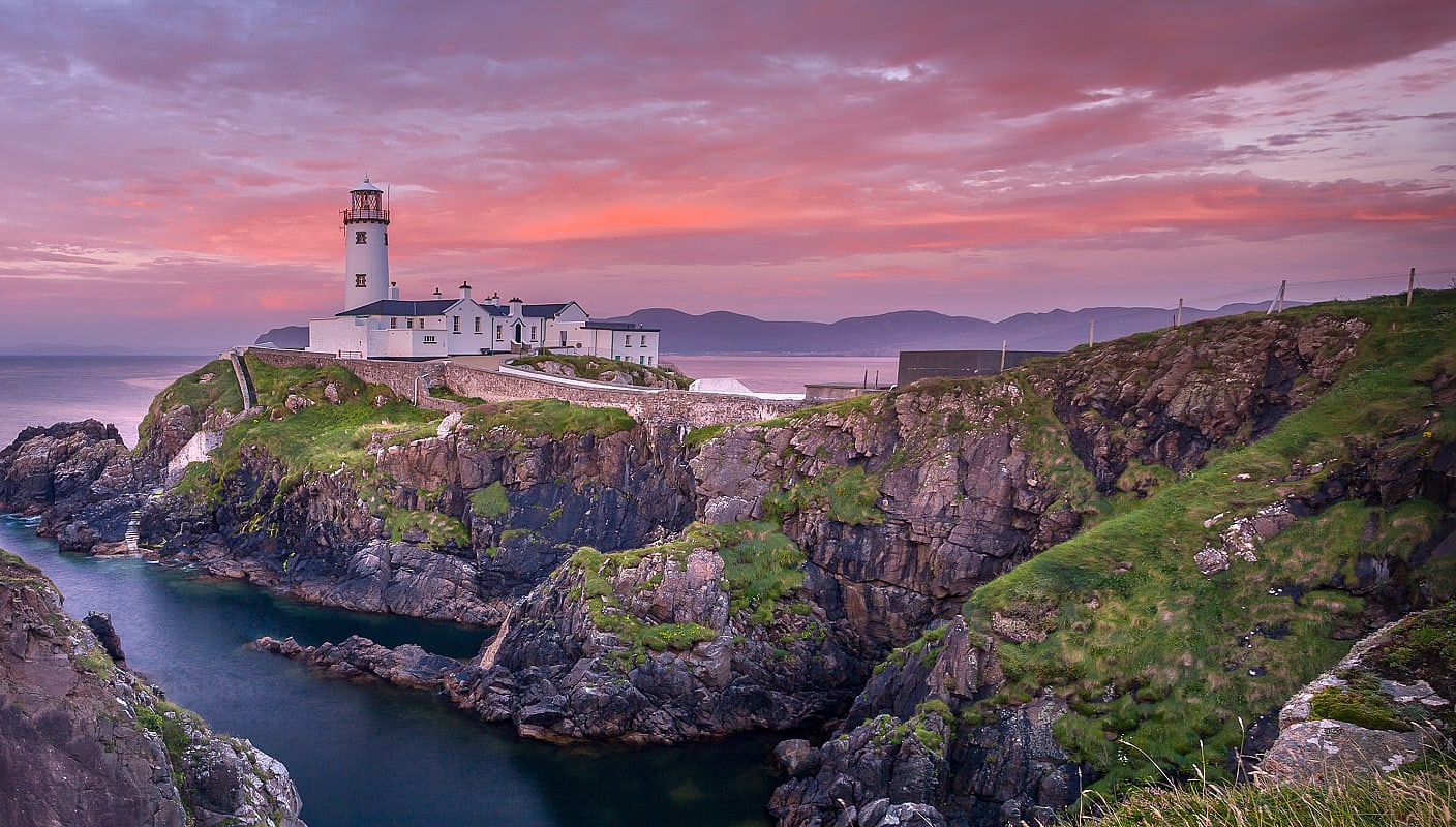 Fanad Head Lighthouse in Donegal, Ireland