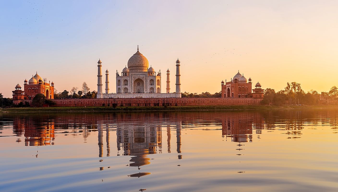 Taj Mahal in Agra, India