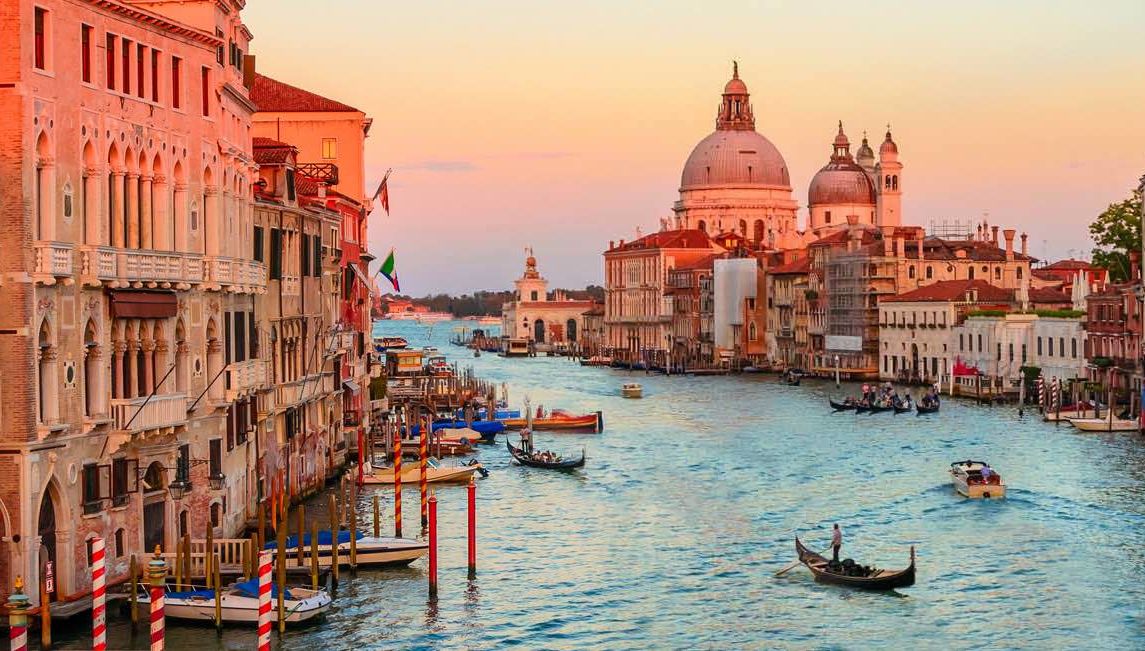 Grand Canal in Venice, Italy