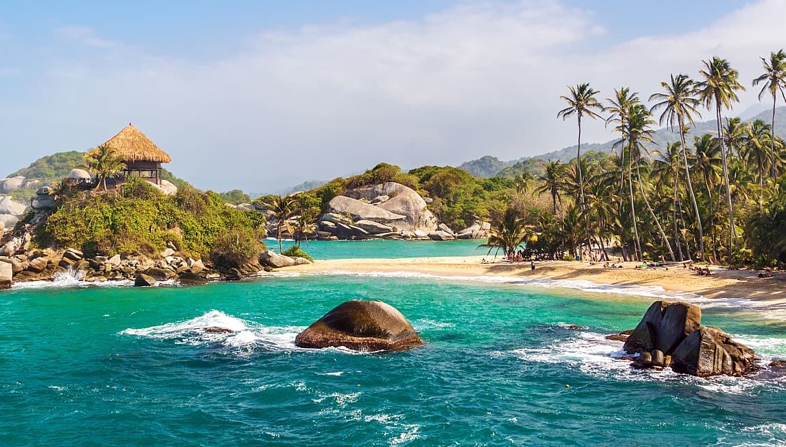 Tayrona National Park in northern Colombia.