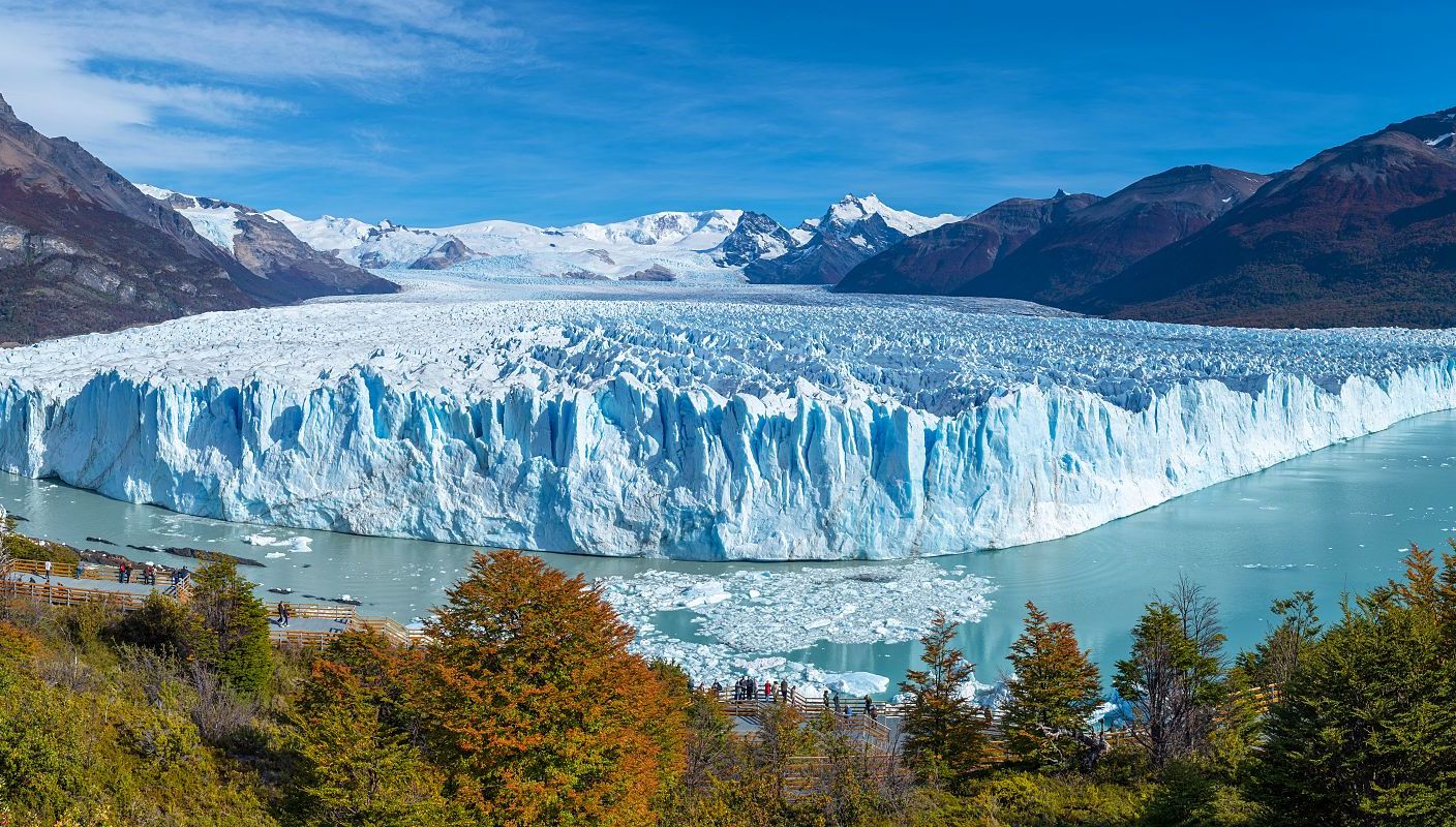 Perito Moreno Glacier in Los Glaciares National Park, Argentina