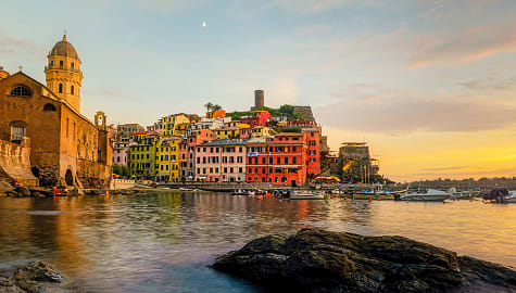 Vernazza in the Cinque Terre, Italy
