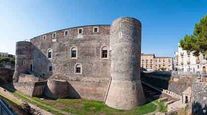 Castello Ursino in Catania, Italy